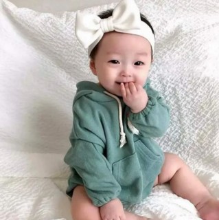 Plain Jane LS Hoody Romper