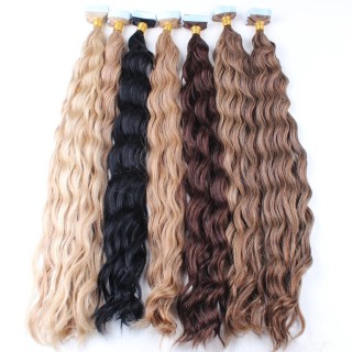 Natural Wavy Tape Hair